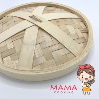 Mama Cooking - เข่งติ่มซำ สไตล์ฮ่องกง ขนาดใหญ่พิเศษ 10 12 16 นิ้ว เข่งปลาทู เข่งนึ่งปลา เข่งไม้ไผ่