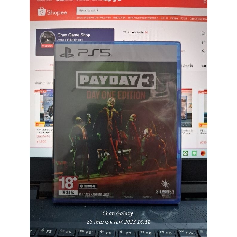 PS5 PAYDAY 3 (โซนสาม)PS5 Payday 3 พร้อมจัดส่ง