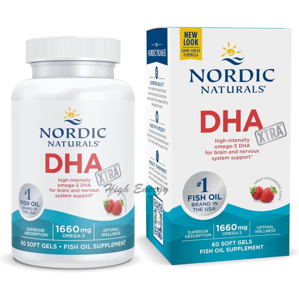 Nordic Naturals, DHA XTRA™, 1660 mg Omega-3, Soft Gels