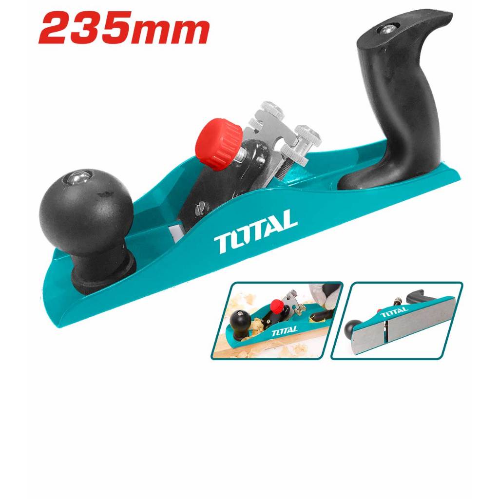 TOTAL กบไสไม้แบบมือ ขนาด 2 นิ้ว 235 มิล รุ่น THT9391( IRON PLANER)