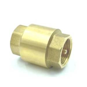 วาล์วกันกลับ สปริงเช็ควาล์วทองเหลืองขนาดครึ่งนิ้ว4หุน