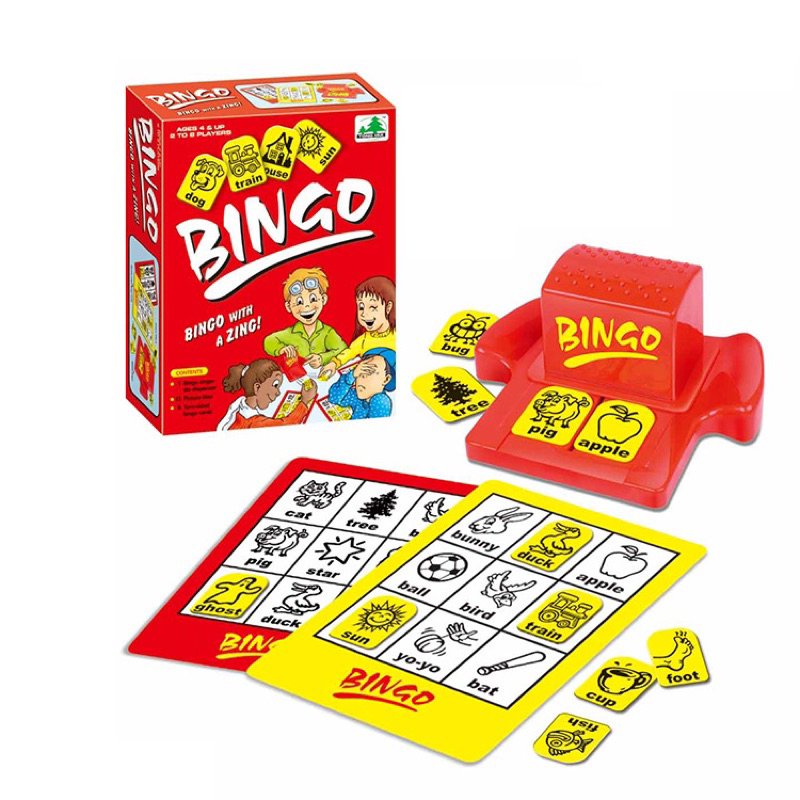 พร้อมส่ง!! Zingo Bingo ของเล่นพัฒนาทักษะทางภาษา เกมส์บิงโกคำศัพท์ภาษาอังกฤษ