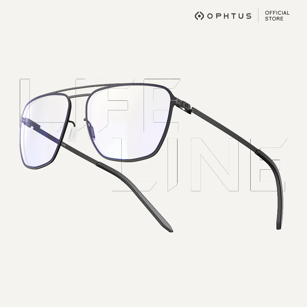 OPHTUS แว่นกรองแสงสำหรับเกมเมอร์ รุ่น Lifeline เลนส์ RetinaX Clear