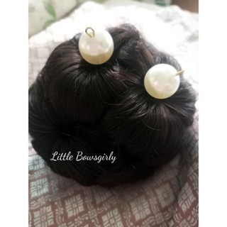 หมุดเสียบผมไข่มุก เครื่องประดับผม ใช้ได้ทั้งเด็กและผู้ใหญ่