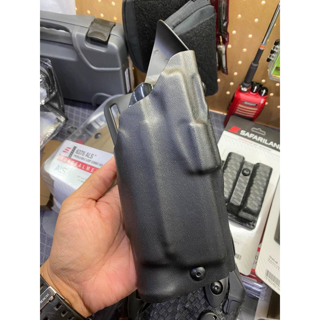 ซองนิรภัย Safariland 6390 ไฟ Lv.2 320 3.8" ดำ ขวา/ซ้าย