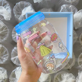 พร้อมส่ง‼️ ออมสินถังน้ำ แถมสติ๊กเกอร์ 3 ใบ
