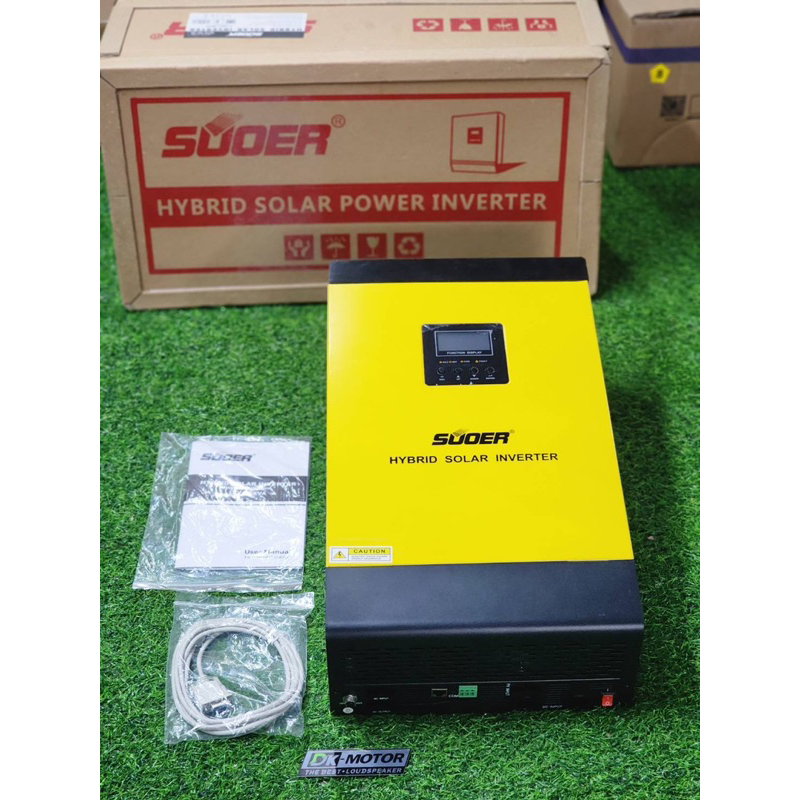 Suoer MPS-5K-48 Inverter off Grid Hybrid 5KVA 48V  5000W  มี MPPT Charge ในตัว 80A ใหม่ วัตเต็ม HYBRID SOLAR INVERTER