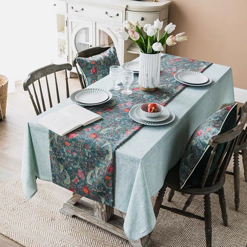 Clear the table พร้อมส่ง ผ้าปูโต๊ะ // Table runner