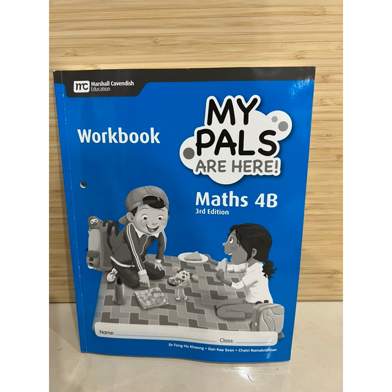 My Pals are here Maths Workbook 4B แบบฝึกหัดคณิตศาสตร์ชั้นประถม 4 เทอม2