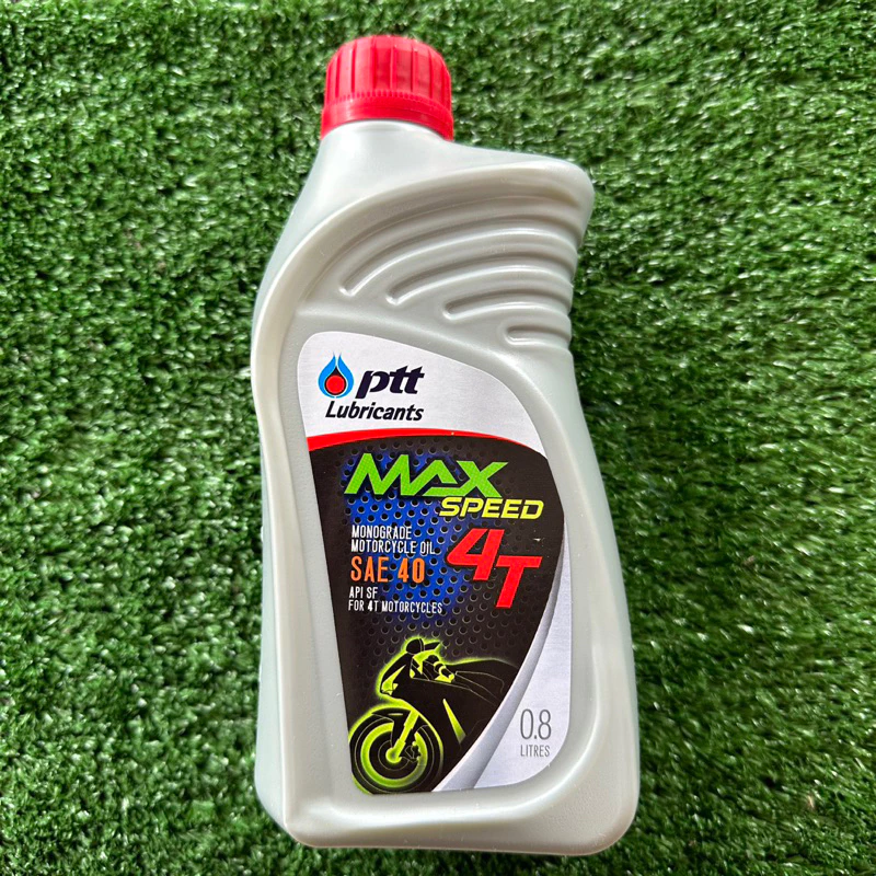 น้ำมันเครื่อง PTT 4T MAX speed 0.8 / 1 ลิตร