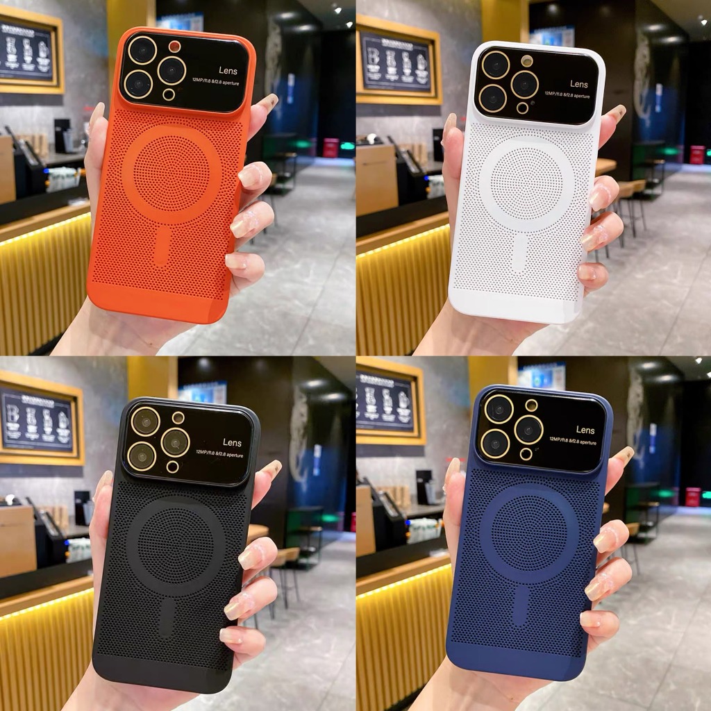 เคส สำหรับ ไอโฟน12 pro max case ชาร์จได้ ระบายความร้าน สำหรับรุ่น iPhone 13 PRO MAX i11 12 13 13pro 14 14pro 14proamx