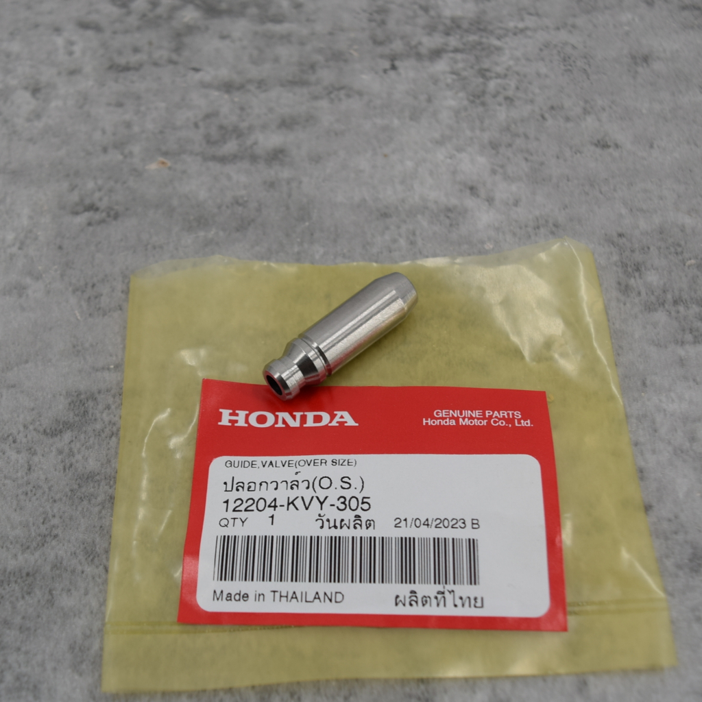 หลอดวาล์ว ปลอกวาล์ว (ขนาด 10.56*35.94) Scoopy-I / Zoomer-X ปี2010-2020 / Moove แท้ศูนย์ฮอนด้า ราคา/1ชิ้น 12204-KVY-305