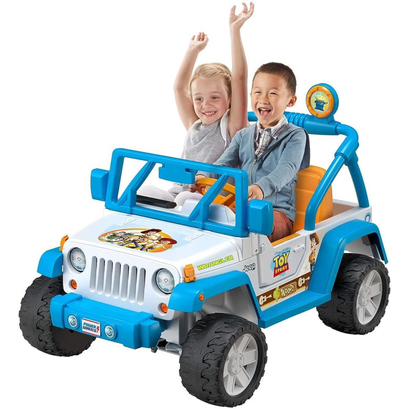 รถแบตเตอรี่ Fisher-Price Power Wheels Disney Pixar Toy Story Jeep Wrangler