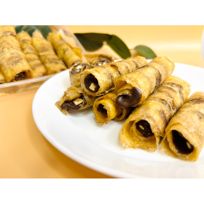 กล้วยม้วนช็อกโกแลต Banana Chocolate ขนาด 170g