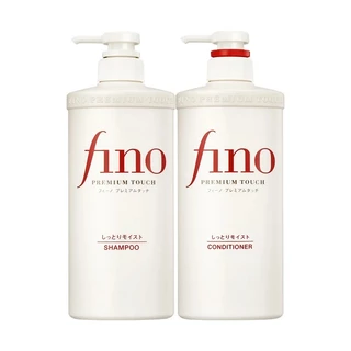 แชมพู / ครีมนวด Shiseido Fino Premium Touch Hair Shampoo / Conditioner 550ml ช่วยฟื้นฟูผมเสีย เส้นผมแข็งแรง