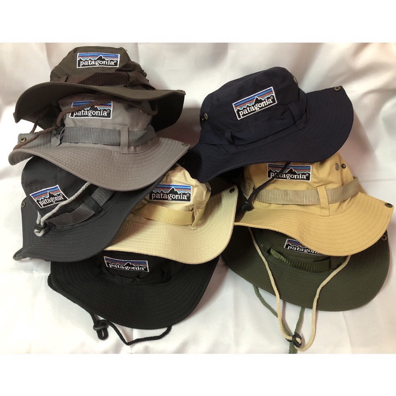 ( พร้อมส่ง รูปถ่ายจากสินค้าจริง ) หมวกเดินป่า Patagonia หมวกซาฟารี ผ้าหนางานคุณภาพ
