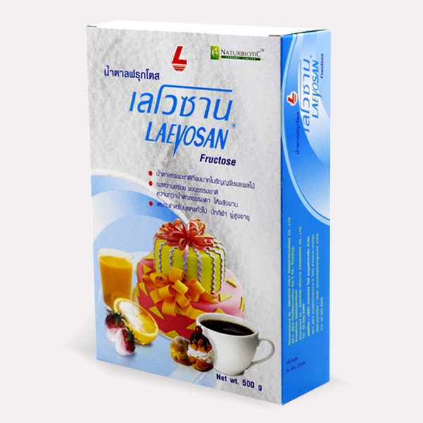 น้ำตาลฟรุกโตส ตราเลโวซาน 500 กรัม (แบบกล่อง)