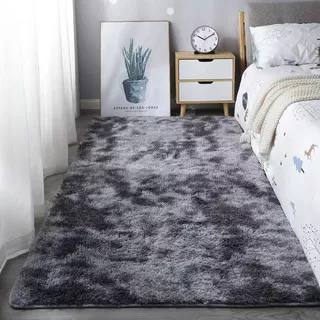 DTG พรมปูพื้นห้องนอนผมสั้น 80x120cm พรม สไตล์นอร์ดิกผ้า ขนาดใหญ่ 120*160cm