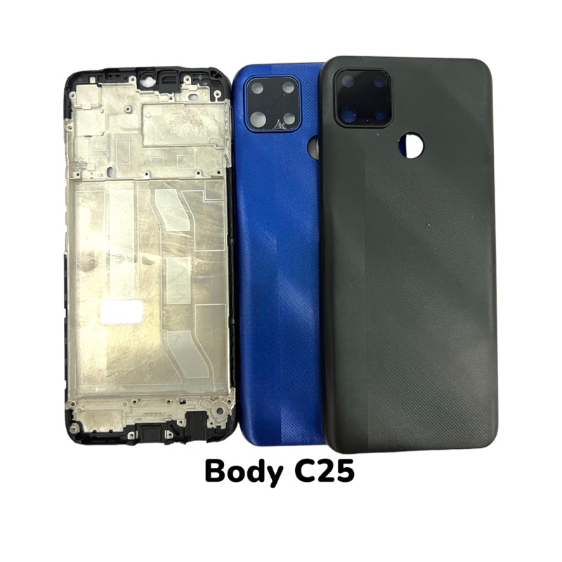 Realme C25 Body C25 ชุดบอดี้C25 บอดี้C25 ฝาหลังพร้อมแกนกลาง อะไหล่โทรศัพท์มือถือ สินค้าพร้อมส่ง