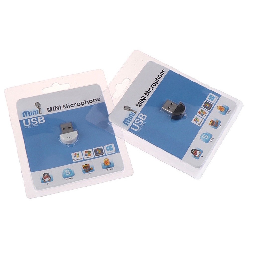 Usb 2 . 0 Mini Mic เสียงอะแดปเตอร์ไดร์เวอร์ Free Laptop Desktop Pc