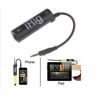 IRig Smartphone สามารถ Live สด บันทึกเสียง ไมค์ไลฟ์สด ไมค์อัดเสียง คุณภาพเสียงชัดเจน คละแบบ มีสกรีนIRig และไม่มีสรีน