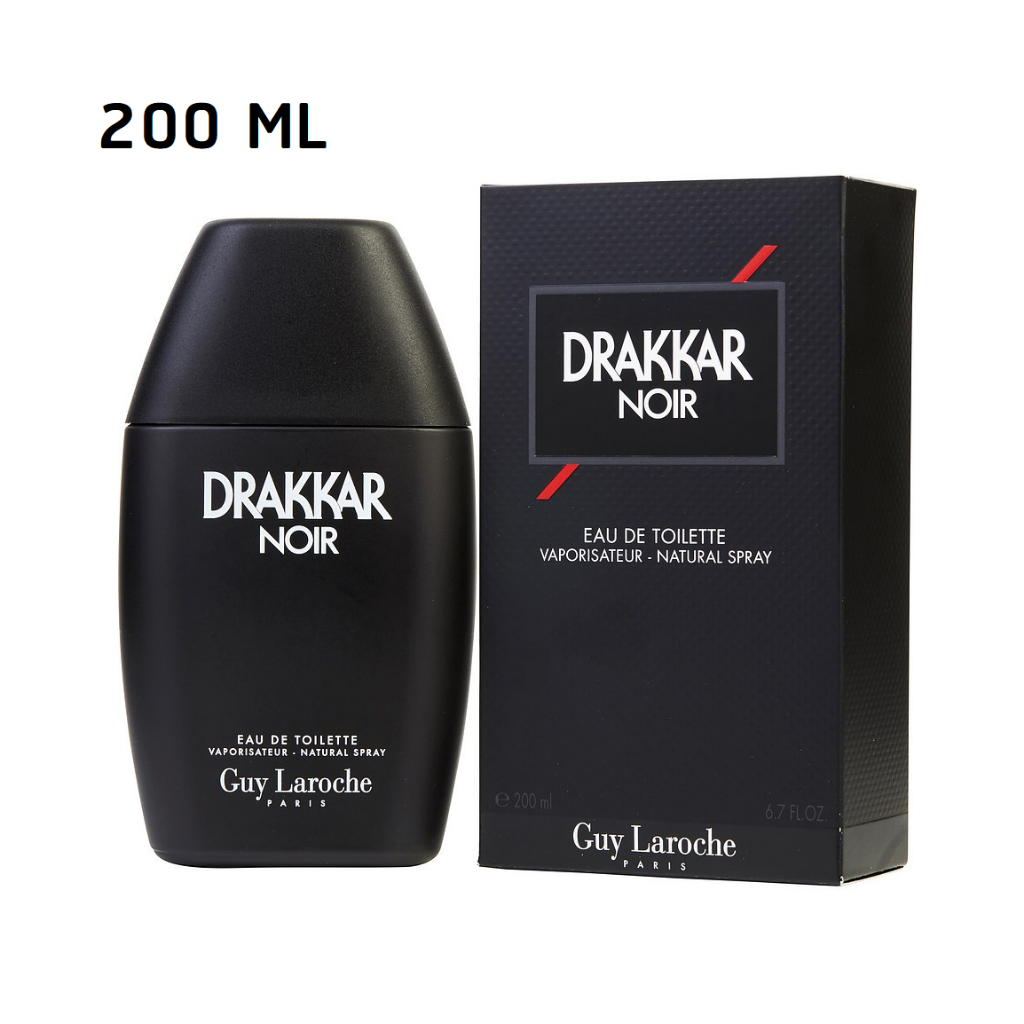 (200 ML) GUY LAROCHE Drakkar Noir EDT 200 ml กล่องซีล