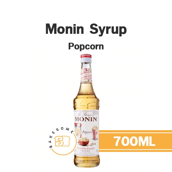 Monin Syrup Popcorn โมนิน ไซรัป ป็อปคอร์น โมแนง ไซรัป น้ำเชื่อม โมนิน 700ML