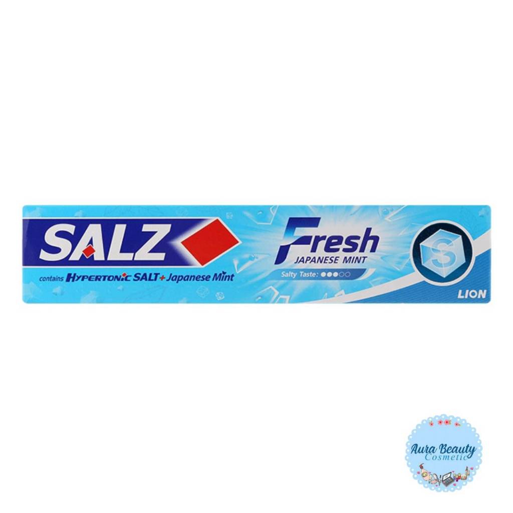 📍 (1หลอด) Salz Toothpaste 140g  ซอลส์ ยาสีฟัน สูตรเฟรช แจเปนนิส มินต์
