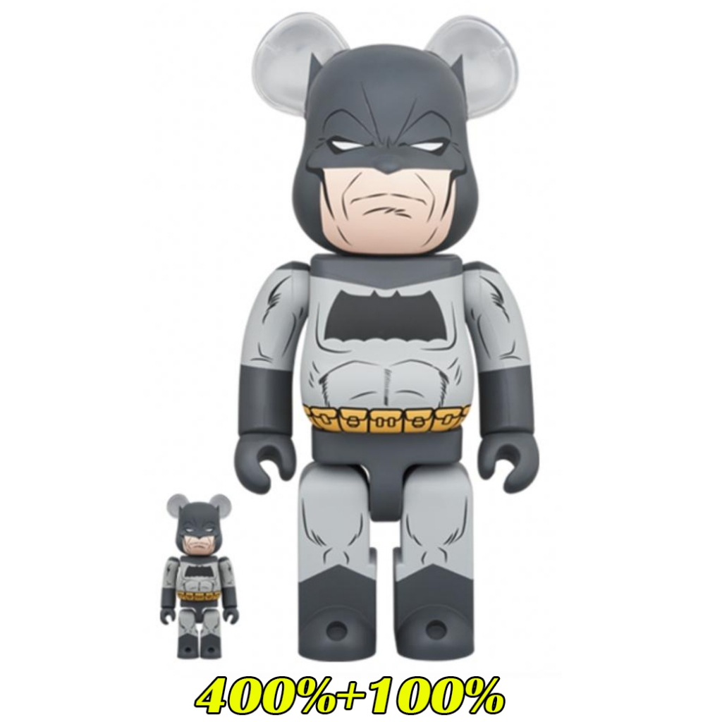 BE@RBRICK Batman(tdkr Ver.) 400% + 100%