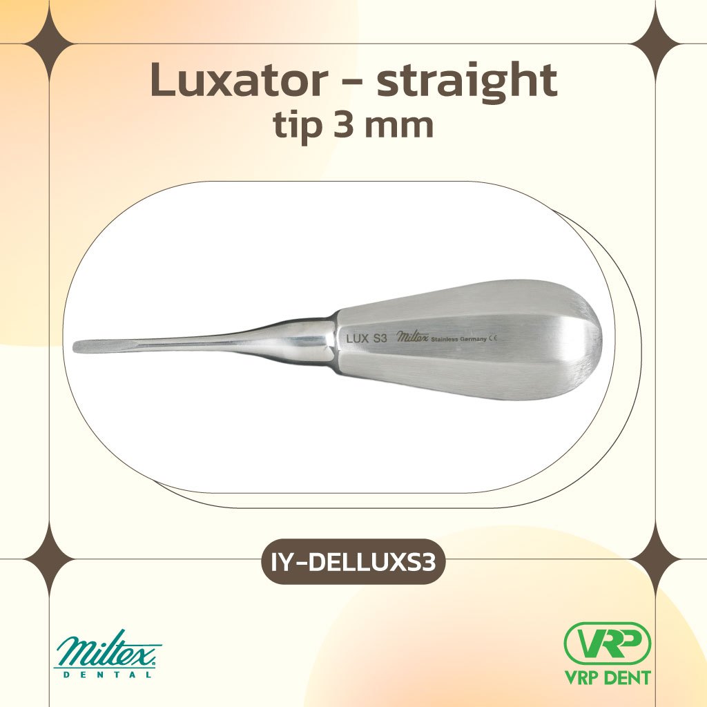 Luxator - straight tip 3 mm IY-DELLUXS3