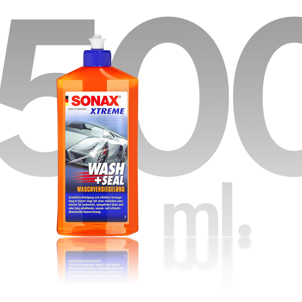 SONAX XTREME Wash + Seal แชมพูล้างและเคลือบสีรถ ขนาด 500 ml.