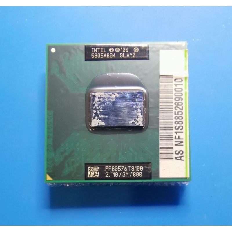 ซีพียู CPU Intel Mobile Core 2 Duo Processor T8100 3M Cache, 2.1GHz, 800MHz FSB