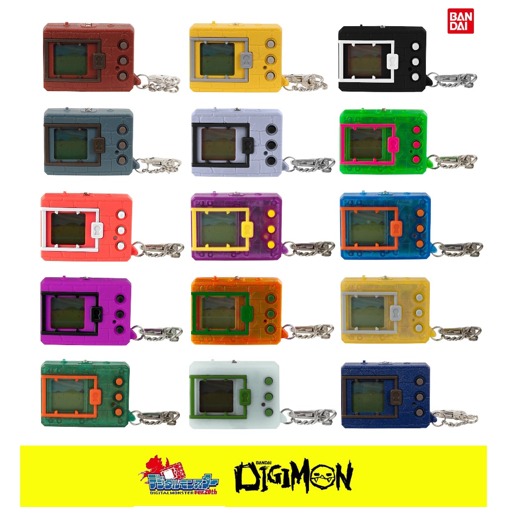 Digimon V pet 20th US คละสี Wave 1 - Wave 3 สินค้าพร้อมจัดส่งทันที