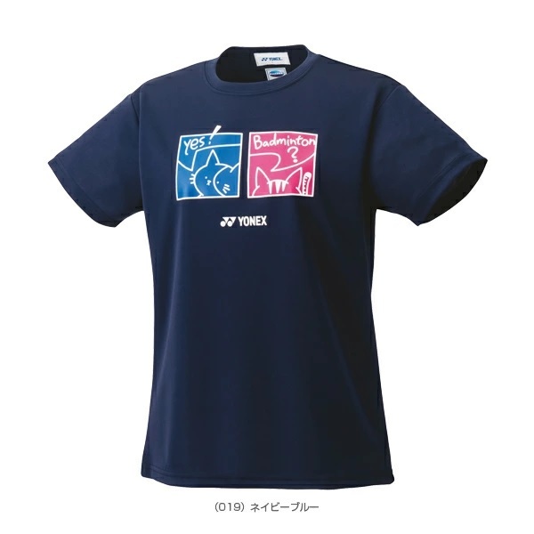 เสื้อแบดมินตันผู้หญิงลายแมว YONEX 16663Y/YX