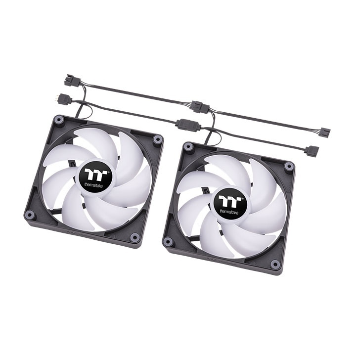 THERMALTAKE CT120 ARGB Sync PC Cooling Fan (2-Fan Pack) (CL-F149-PL12SW-A)