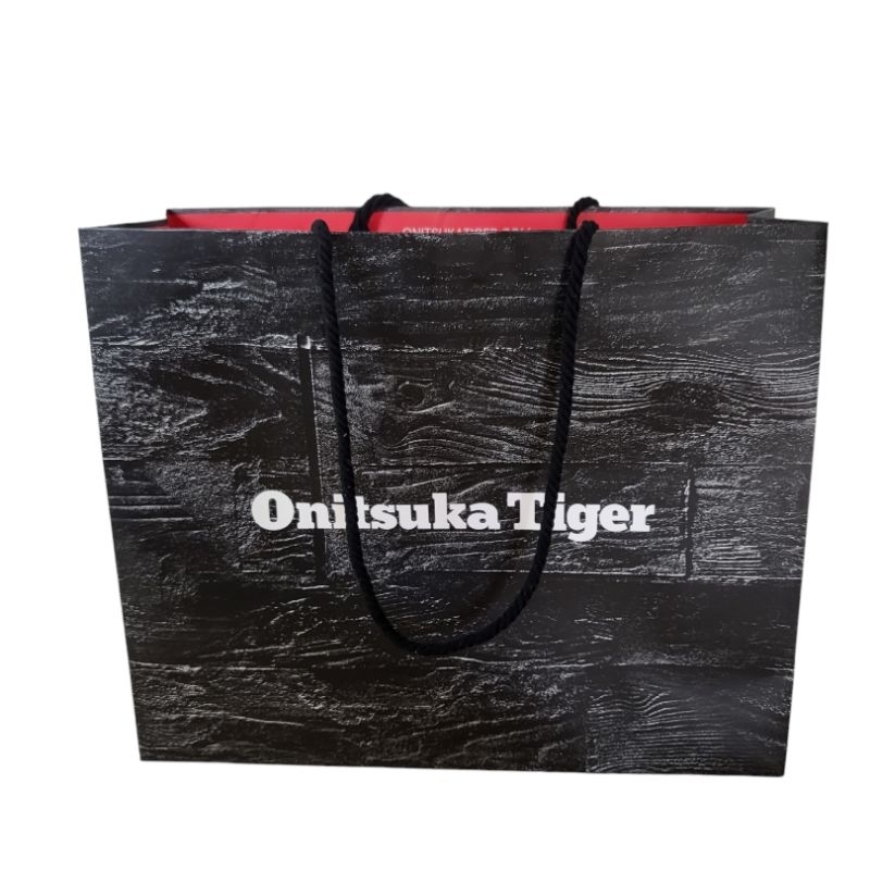 ถุงกระดาษ Onitsuka Tiger สีดำ (K91)