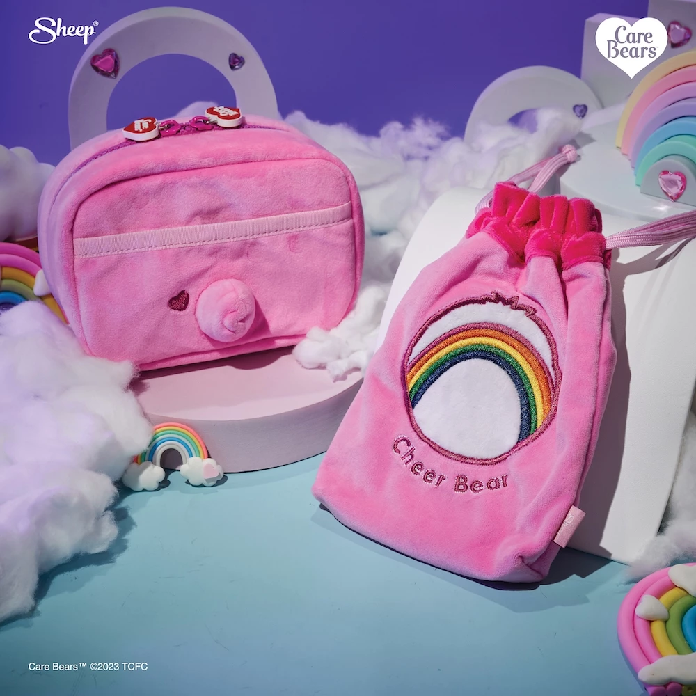 Care Bears Gadget Bag and Pouch Bag กระเป๋าเก็บอุปกรณ์เสริม ลายหมีแคร์แบร์ thumbnail 5