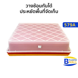 Luckyware กระบะพลาสติกสี่เหลี่ยมขนาดใหญ่ รุ่น 579A
