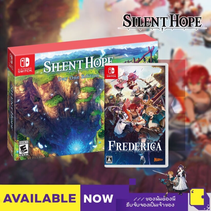 [+..••] พร้อมส่ง ผ่อน 0% | NSW SILENT HOPE , FREDERICA (เกม Nintendo Switch™ 🎮)