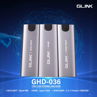 GLINK GHD036 การ์ดสำหรับแปลง M.2 เป็น TYPE-C สามารถใช้งานกับ PC , Android , และอื่นๆได้ [สอบถามชนิด M.2 ก่อนสั่งซื้อ]