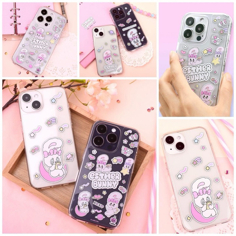 พรีออเดอร์ Esther Bunny Milky Way Clear Case