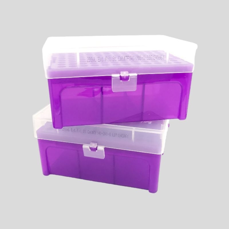 กล่องใส่ทิป ปิเปตทิป (Pipette ​tip​ box)​ QSP TIP BOX วัสดุวิทยาศาสตร์​