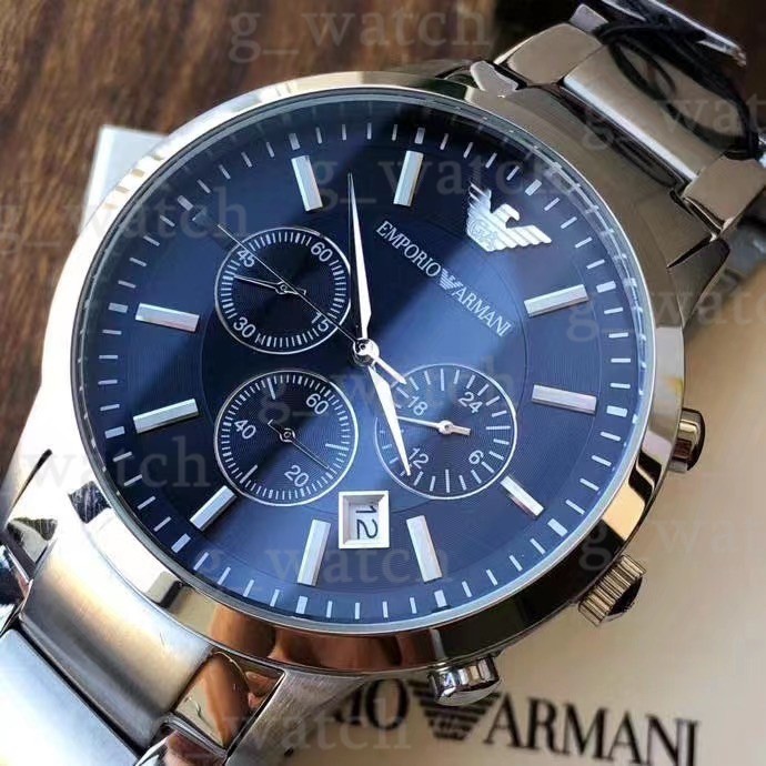 สินค้าพร้อมส่ง นาฬิกาข้อมือผู้ชาย  EMPORIO ARMANI  รุ่น AR2434  AR1968