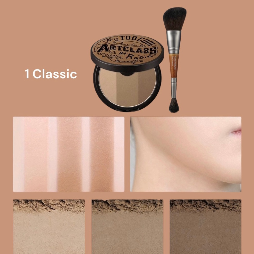 Too Cool For School By Rodin Shading เฉดดิ้งเนื้อฝุ่น 3 เฉดสี ⁣⁣⁣⁣ ⁣⁣⁣⁣(ไม่มีแปรง) ราคา ถูกที่สุด ดีลบีเคเค แกลเลอรีภาพที่ 5