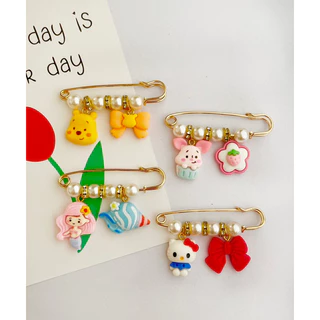 🎀พร้อมส่ง🎀เข็มกลัด แฟชั่น เข็มกลัดคนท้อง เข็มกลัดเกาหลี ปรับขนาดเอว เครื่องประดับ