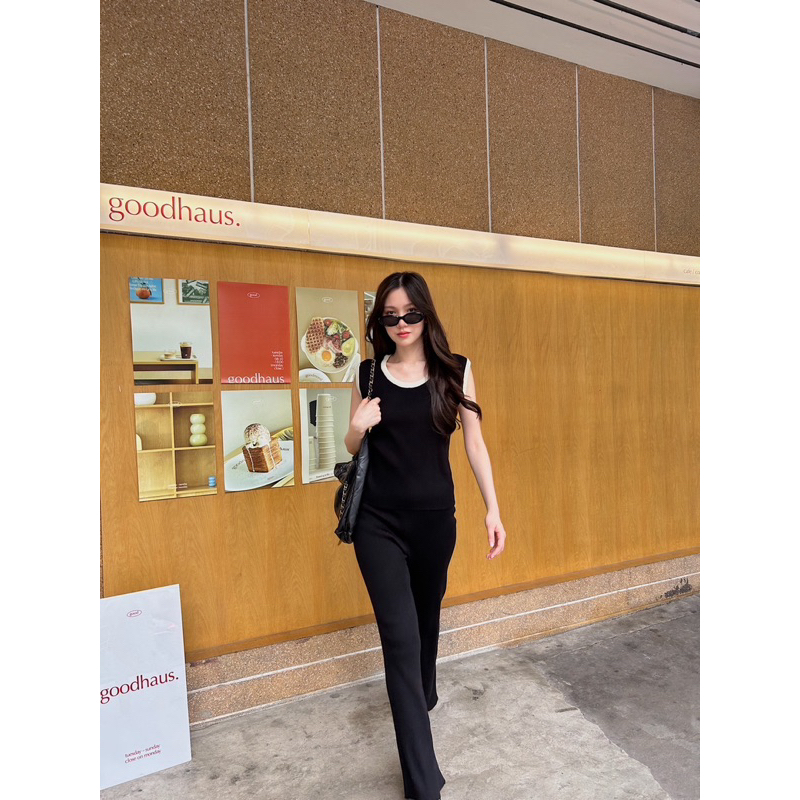 tshopofficial เซ็ทไหมพรม Rib