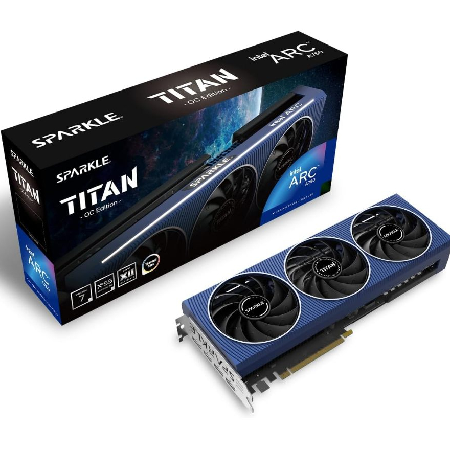 SPARKLE Intel ARC A750 TITAN OC Edition 8GB