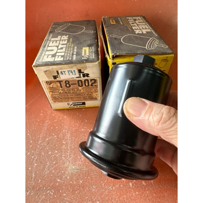 ไส้กรองเบนซิน  FUEL FILTER : TOYOTA COROLLA 23300-79185 etc, MITSUBISHI GALANT MB658684 etc แบรนด์ P