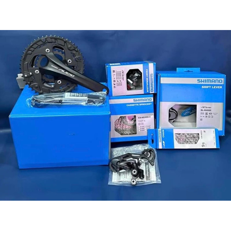 ชุดเกียร์เสือภูเขา SHIMANO ALIVIO 3*9 speed