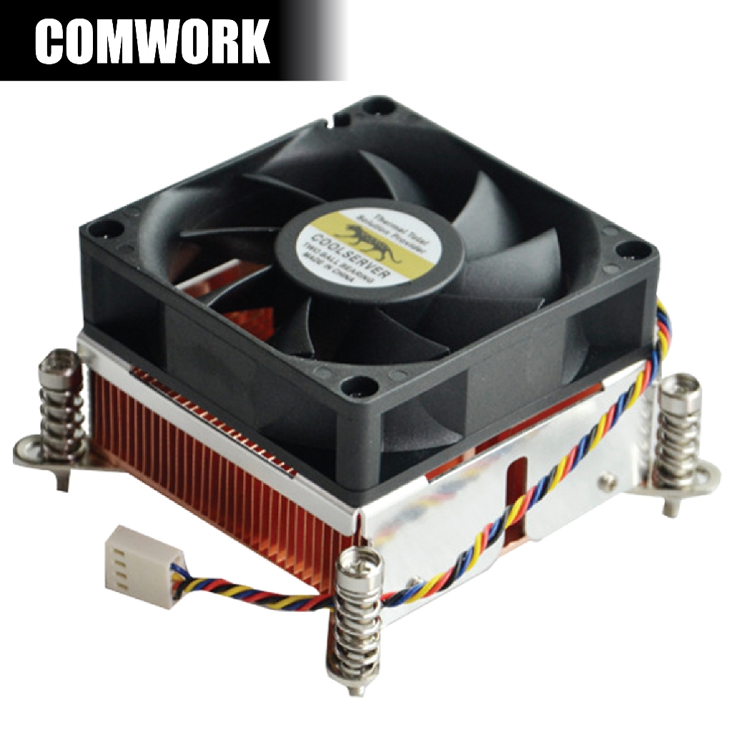พัดลม ซีพียู 2U SERVER Model 1 Intel LGA 2011 2011-3 2066 1150 1151 1155 1156 1200 FAN CPU COOLER